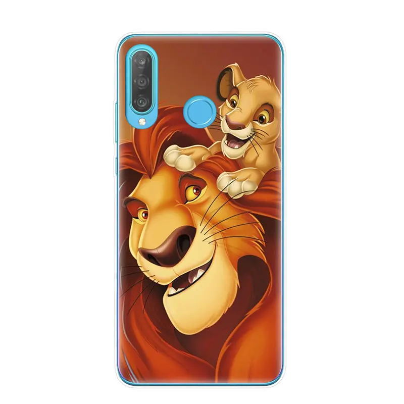 T3575 Cartoon Lion King nala simba timon Phone Cases for Huawei P30 P20 Mate 20 Lite Pro P8 P9 P10 Lite Cover Coque Etui fundas - Цвет: T3575