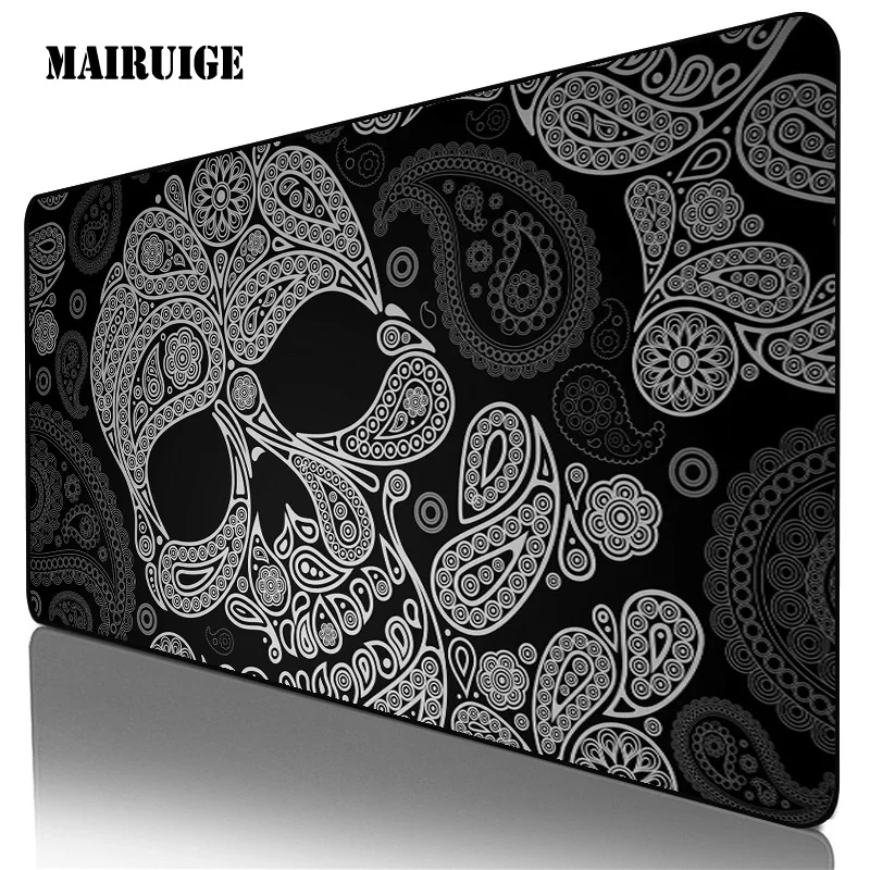 Mairuige очень большой коврик для мыши с черепом для ПК, ноутбука, настольного коврика, игровые аксессуары, Настольный коврик для клавиатуры, коврик для мыши для компьютера Csgo/dota