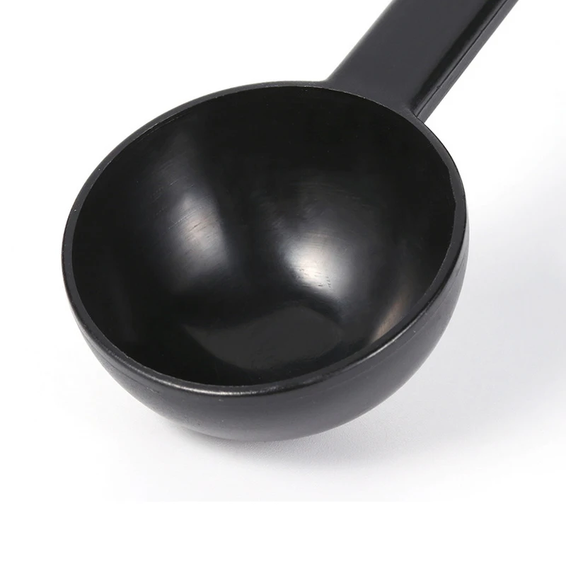 Пластик инструменты для кофе и чая 2 в 1 10g мерный трамбовки совок черный Эспрессо