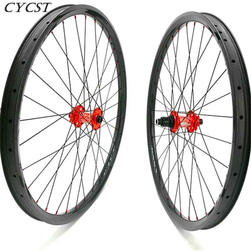 29er 35x25 мм горные велосипеды Углеродные колеса mtb колеса велосипед колеса koozer XM490 100X15 мм 142X12 мм thur мост mtb дисковые колеса