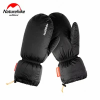 naturehike outdoor warm insulation goose down gloves ultralight 50g hiking camping skating skiing waterproof down gloves