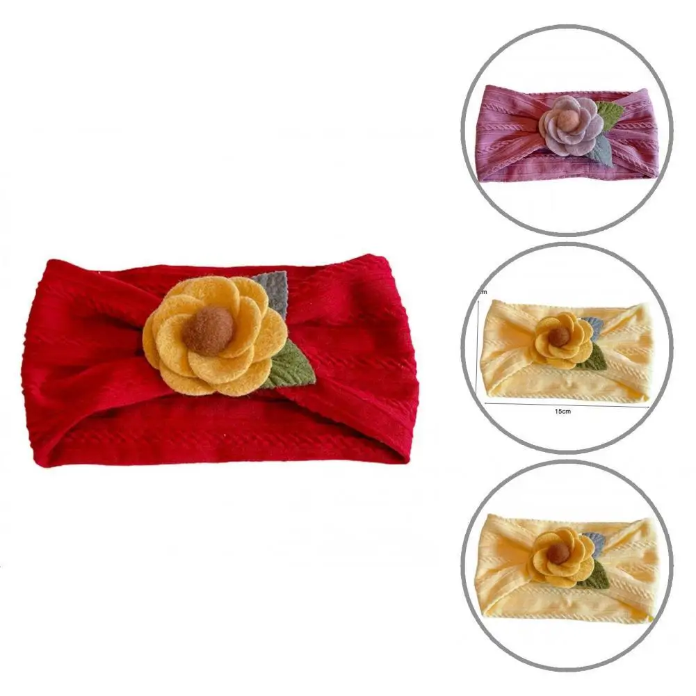 

Дышащая повязка на голову для новорожденных девочек с цветочным рисунком, 4 цвета, повязка на голову для новорожденных, привлекательная для ...