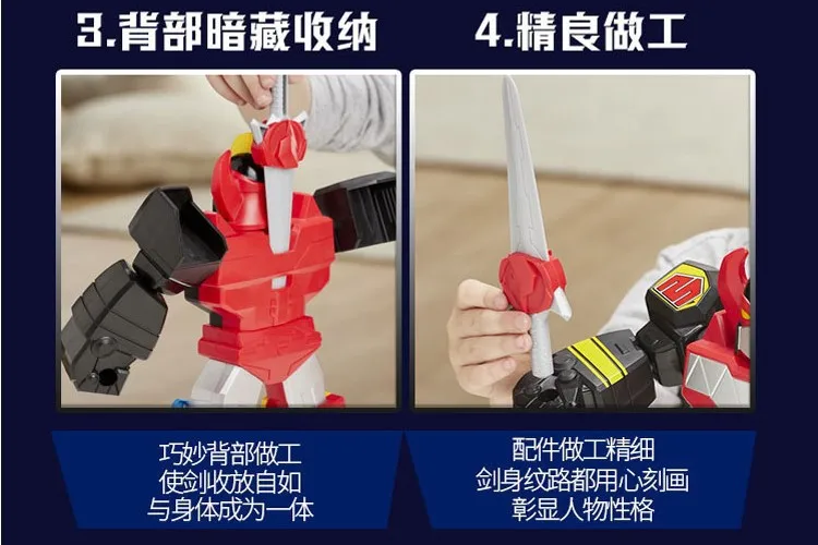 Робот Hasbro мощный динозавр мехакорд рейнджеры модель команды игрушка детские