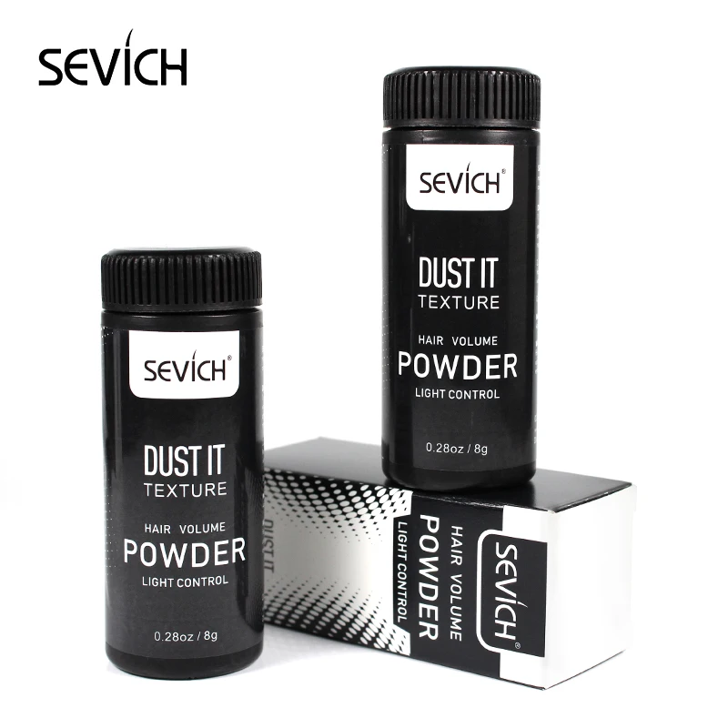 Sevich 8g Hair Mattifying Powder For Light Control Hair Styling Unisex Dust it Texture Hair Volume Powder images - 6