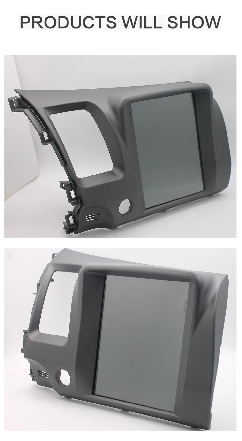 Автомобильный GPS-навигатор в стиле Tesla на Android для HONDA CIVIC 2006-2011 с поддержкой