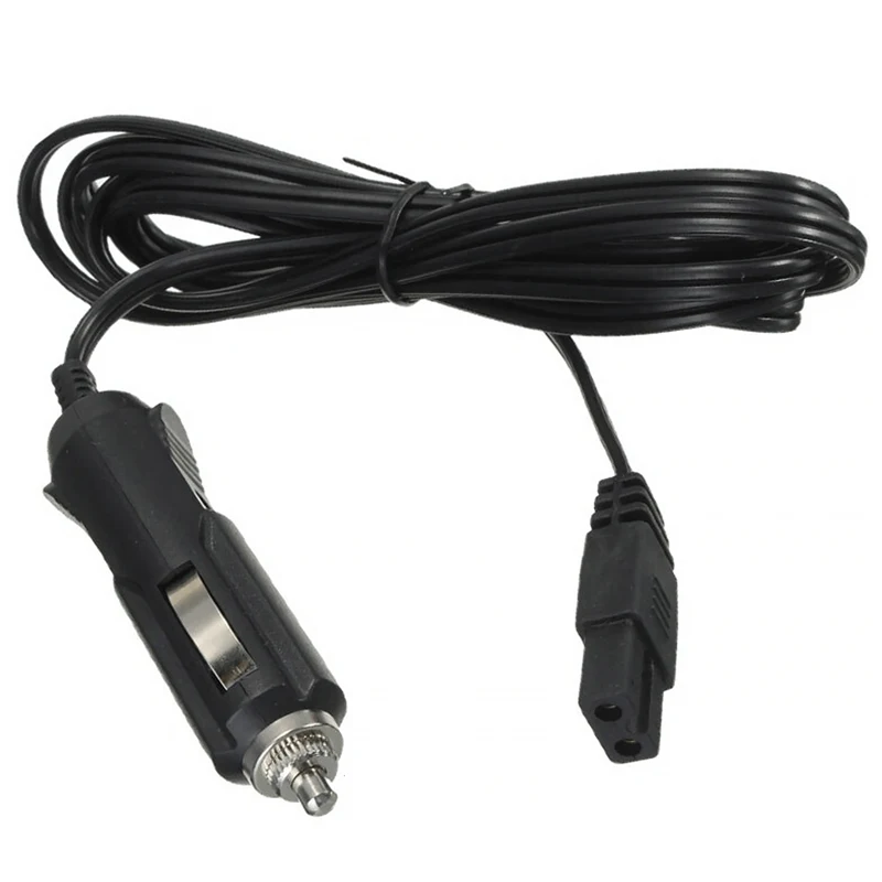 

1.8M Cables Plug DC 12V 2 Pin Connection Lead Cable Wire Cigarette Plug Portable Suitable for Car Cooler Box Mini Micro Fridge