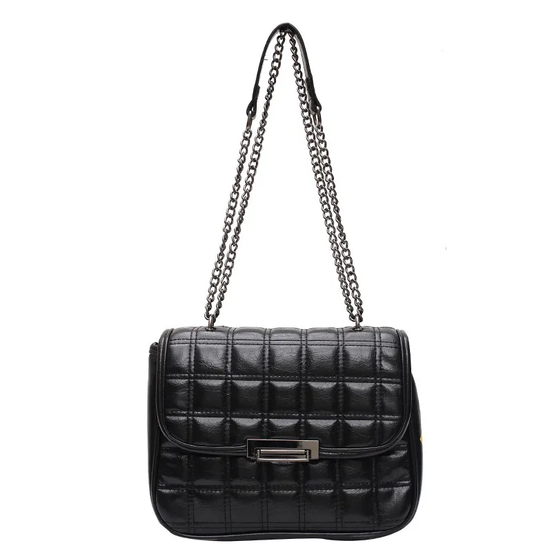 

Luxury Design Plaid Women Messenger Crossbody Bags 2021 New Fashion Handbags Ladies Shoulder Bags Casual Totes Female Purses