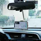360  автомобильный Зеркало заднего вида мобильный телефон держатель автомобиля Портативный Регулируемая пряжка навигатор держатель сиденье мобильный телефон держатель
