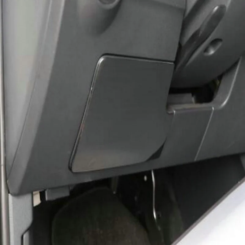 

SBTMY Stainless steel decorative patch for the front panel of the main driver's storage box for Volkswagen vw t roc T-Roc 2018