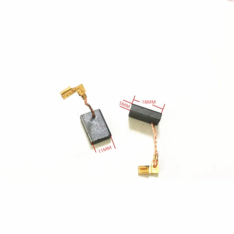 Щетки угольные 5X11 для болгарки Makita 9553HB/B/HN 9555B/NB M9513B 20 шт. CB-329 194074-2 - купить по