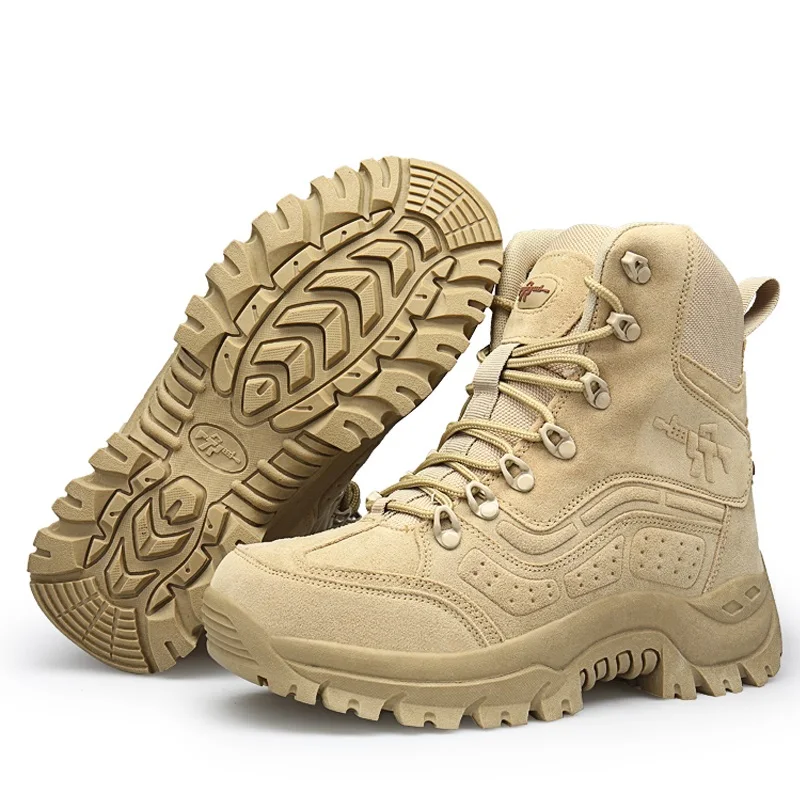 Тактические военные армейские ботинки мужские из натуральной кожи для охоты
