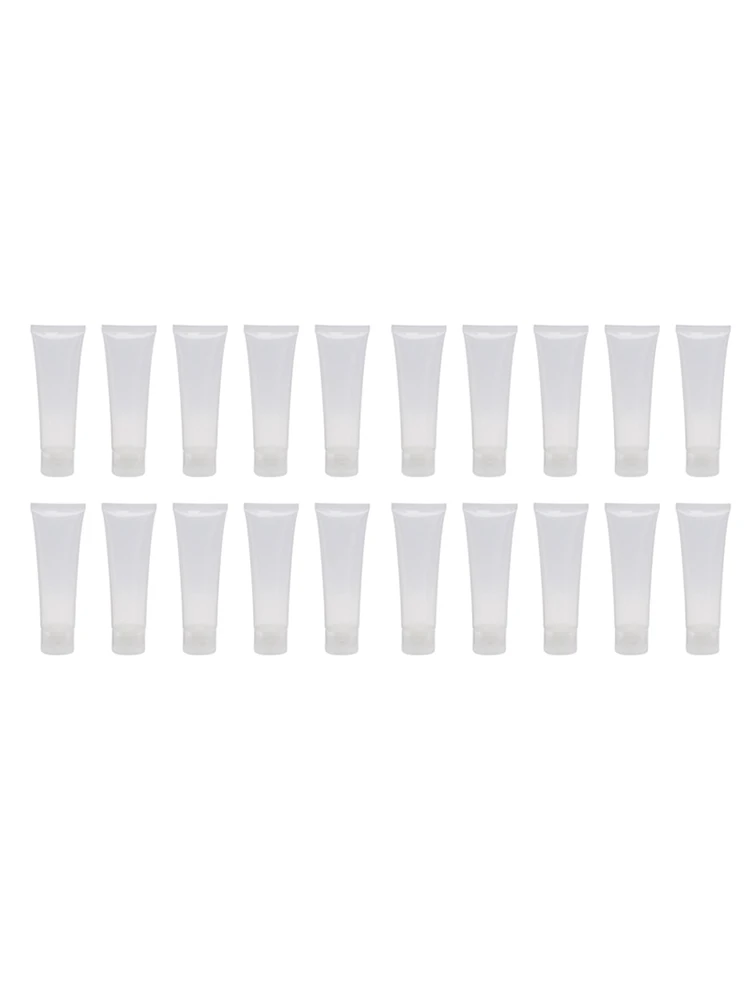 

100ML Empty Plastic Portable Facial Cleanser Hose Tubes Squeeze Cosmetic Travel Bottles Container Smooth/Matte