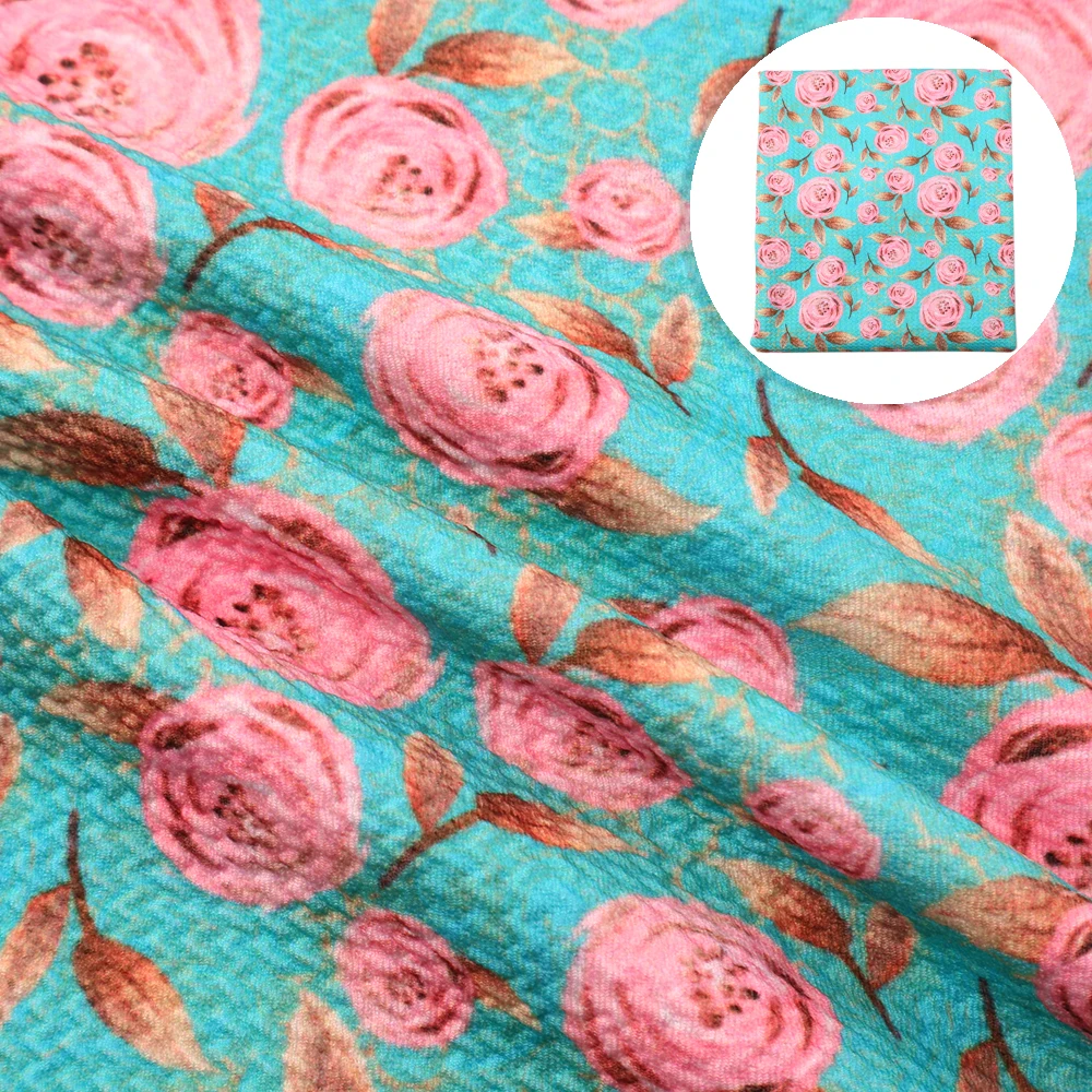 50*145 см Цветочная печатная пуля текстурированная ткань Ливерпуль для тканей