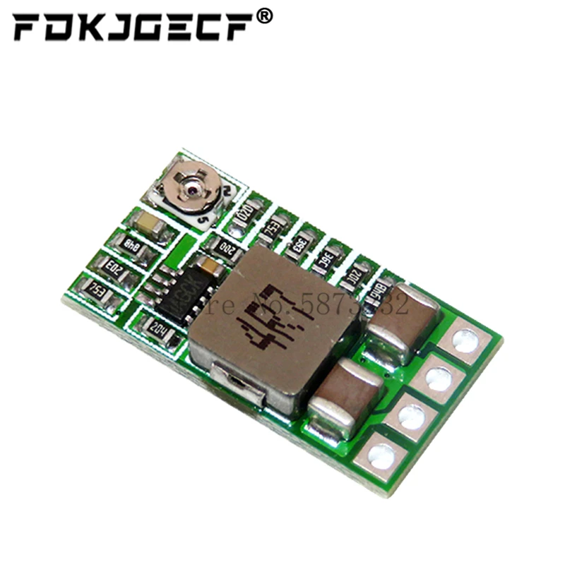 Mini DC-DC 12-24V To 5V 3A понижающий модуль питания преобразователь напряжения