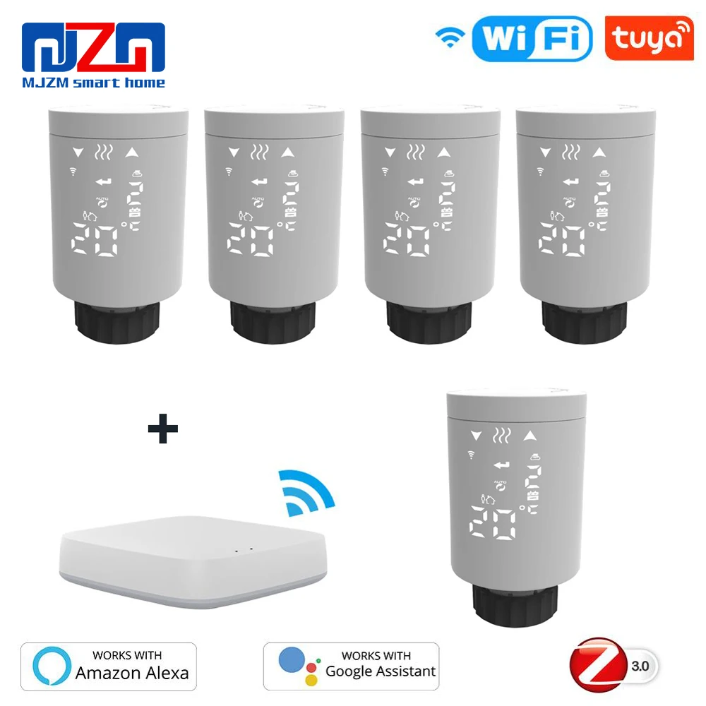 Умный термостат TRV для радиатора системы отопления голосовое управление через