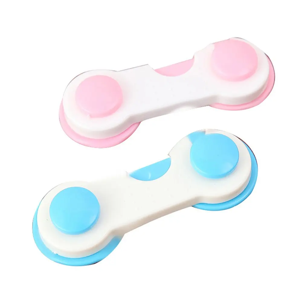

2021 Children Safety Cabinet Lock Baby Proof Security Protector Drawer Door Cabinet Lock Plastic Protection Kid Safety Door Lock