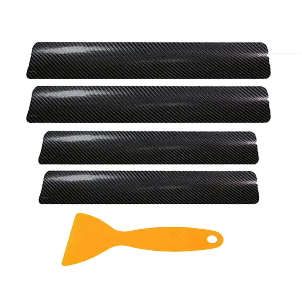 

Durable Car 3D Door Sill Sticker Anti-Scratch Scuff Plate Decals RV Parts