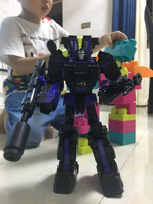 Модель вентиляторов KuBIANBao kbb металлическая Версия IDW TF toys tank Черный цвет 25 см