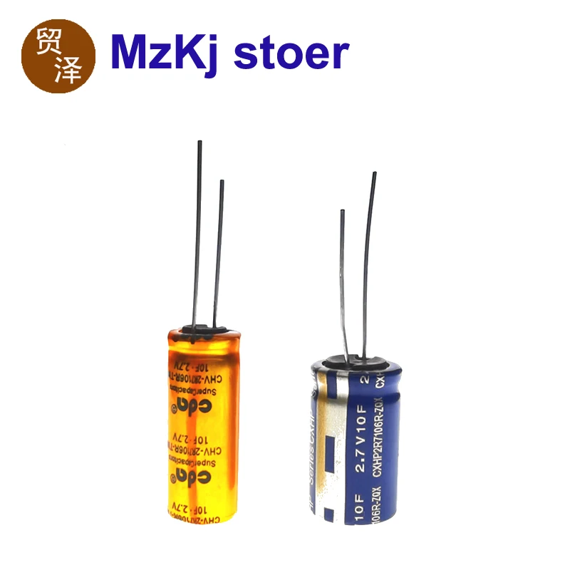 

5PCS New 2.7V 10F 15F Taiwan CDA Super Capacitor 2.7V10F 2.7V/10F