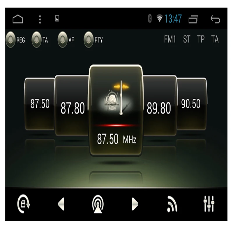 Автомобильный мультимедийный плеер Ugode с четырехъядерным процессором