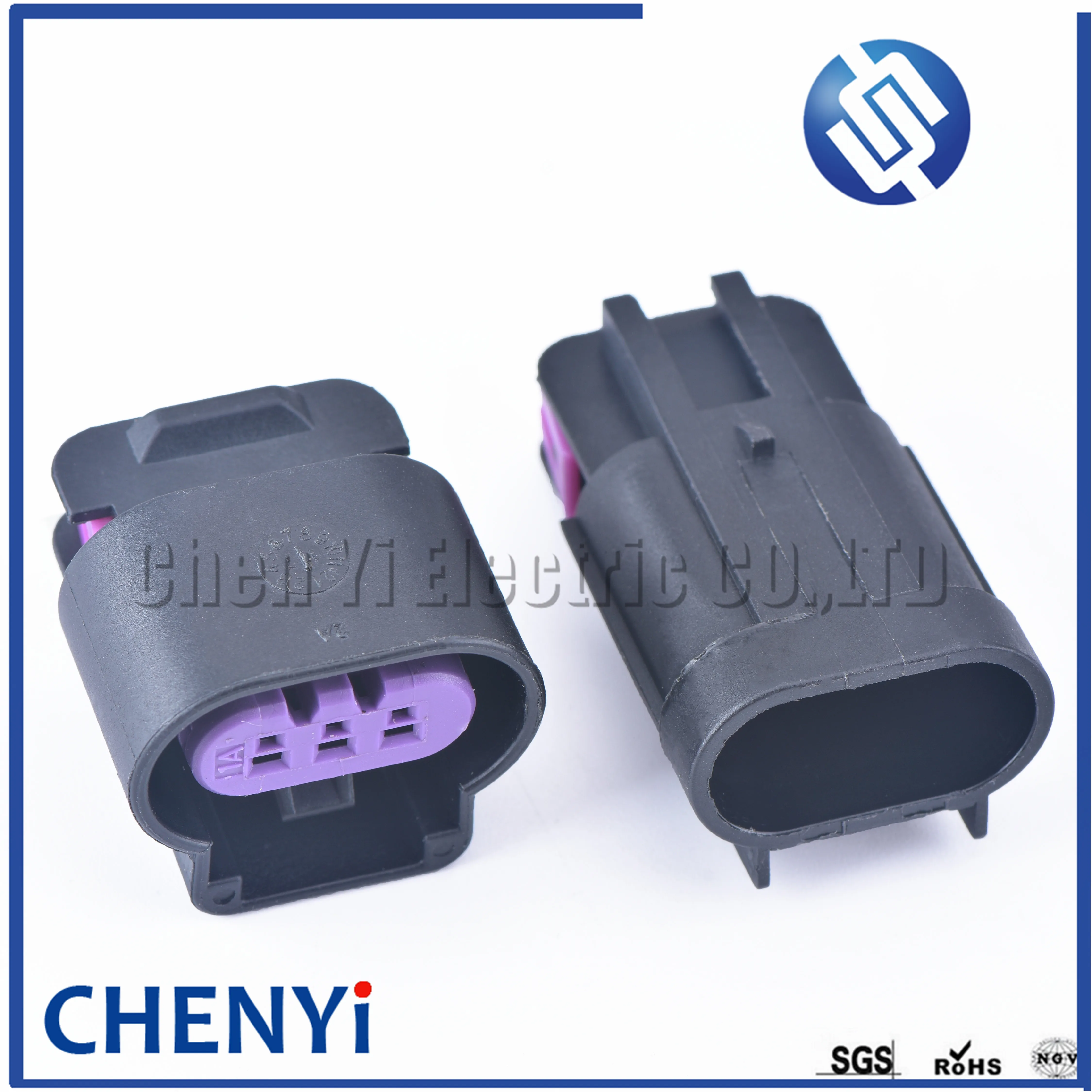 2 Sets Delphi 3 Pin Female male Auto Waterproof Cable Wiring Harness Connector Socket Electric Oil Pump Plug 15326808 for GT 150 |