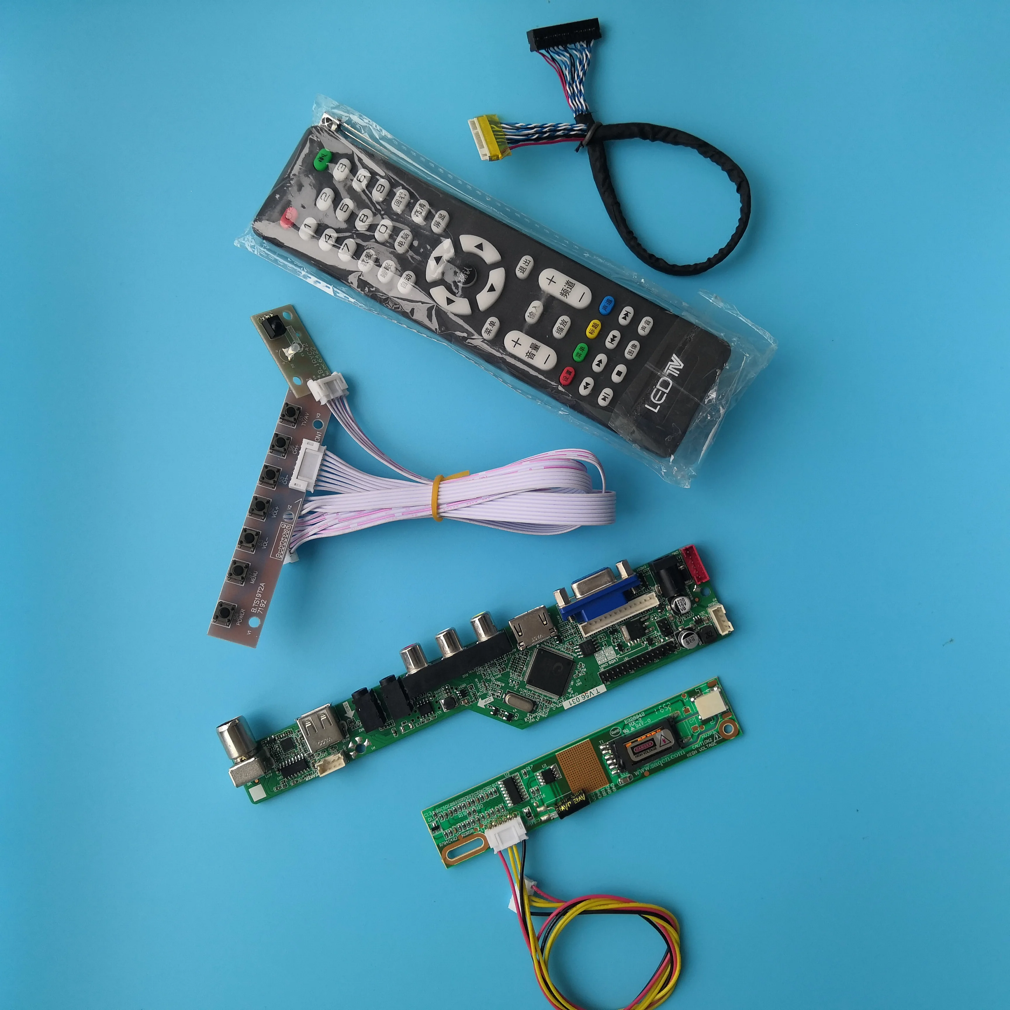 Для детской платы новый цифровой сигнал HDMI совместимый с VGA AV TV 20-контактный