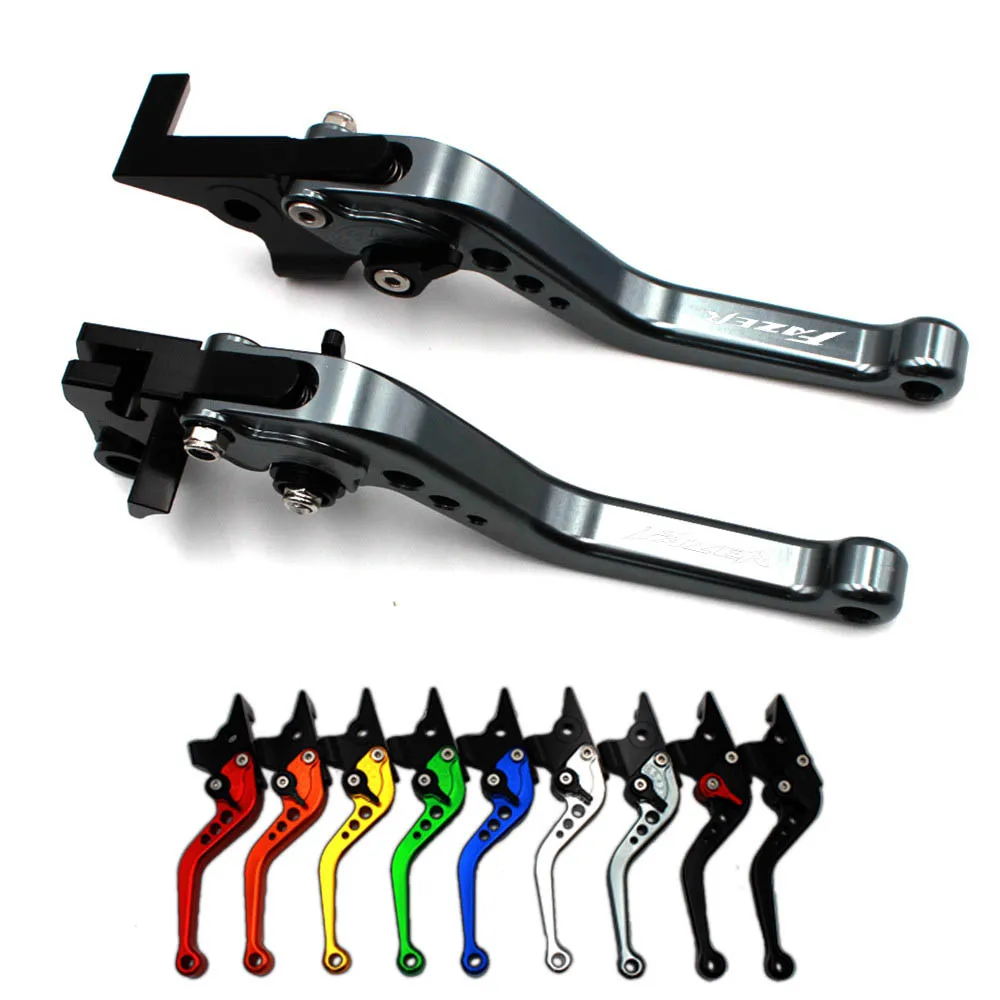 Короткие рычаги сцепления для мотоцикла подходят YAMAHA FZ1 FAZER 2006 2016 FZ6 2004 2010 FZ8 2011