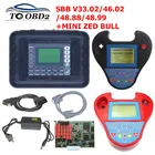 Программатор ключей SBB V48.99, V48.88, V46.02, добавление новых автомобилей, апгрейд SBB V33.02, функция аналогичная CK100 + 2 цвета, MINI ZED BULL