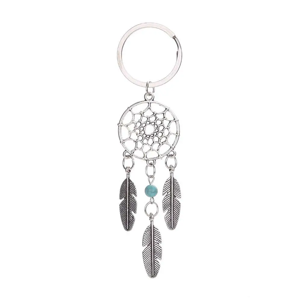 Dream Catcher Keychain Simple Fashion Key Ring Buckle Pendant Women Vintage Indian Style | Дом и сад