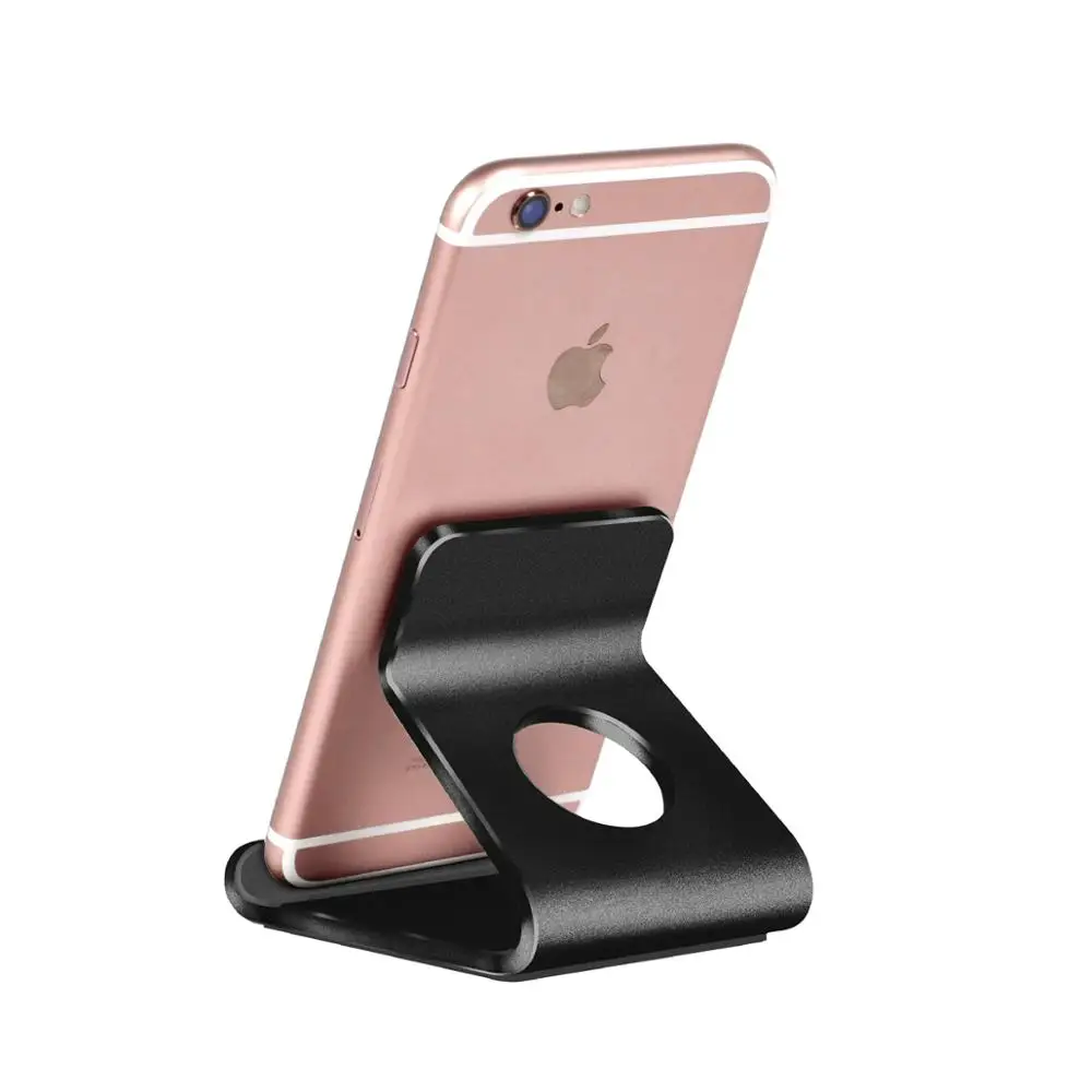 Алюминиевый сплав Настольный держатель для телефона нескользящий мобильный