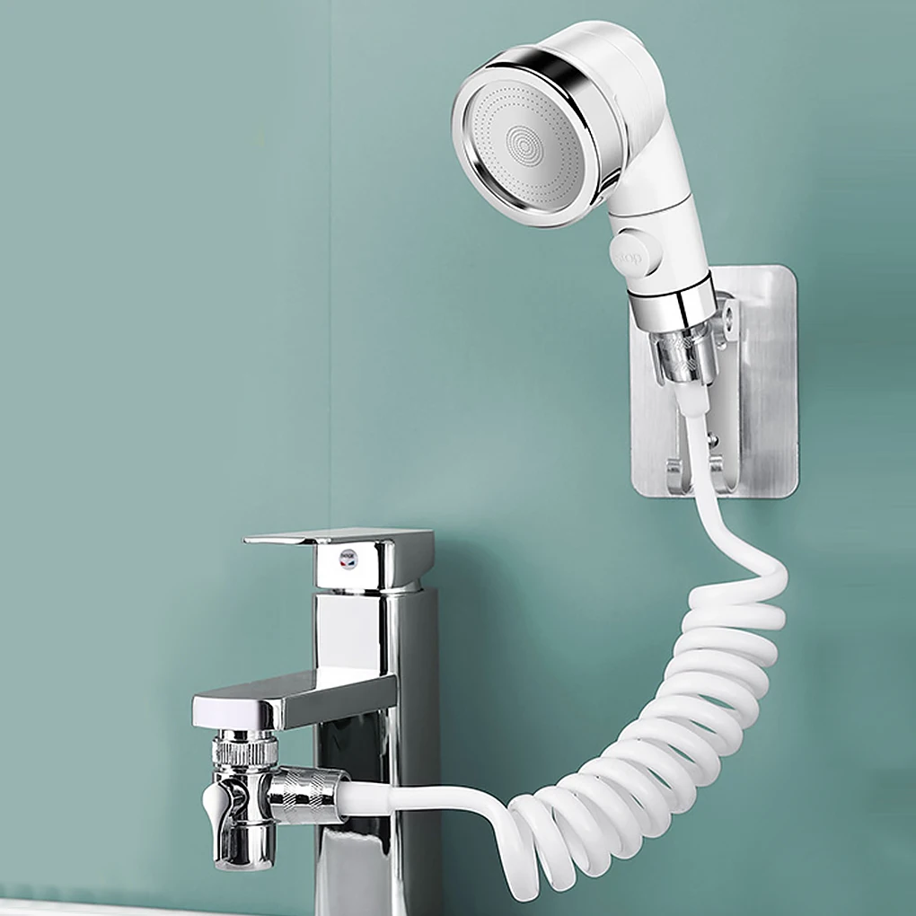 

Faucet Attachment Shower Head Bathroom Accessories Tools Hair Sink Sprayer High Pressure Adjustable Water-Saving Bathroom