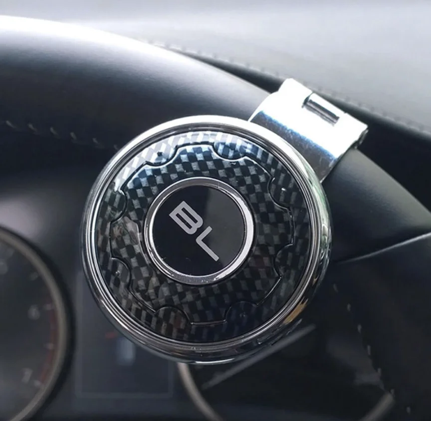 Вращающаяся ручка для рулевого колеса вращающаяся на 360 градусов металлическая