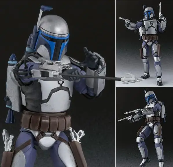 S.H.Figuarts SHF Star Wars Jango Fett ПВХ экшн-фигурка коллекция подарок J157 | Игрушки и хобби