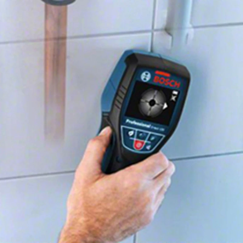 Официальный Bosch D-tect120 детектор Профессиональный de pared y suelo manguera madera кабель Metal |