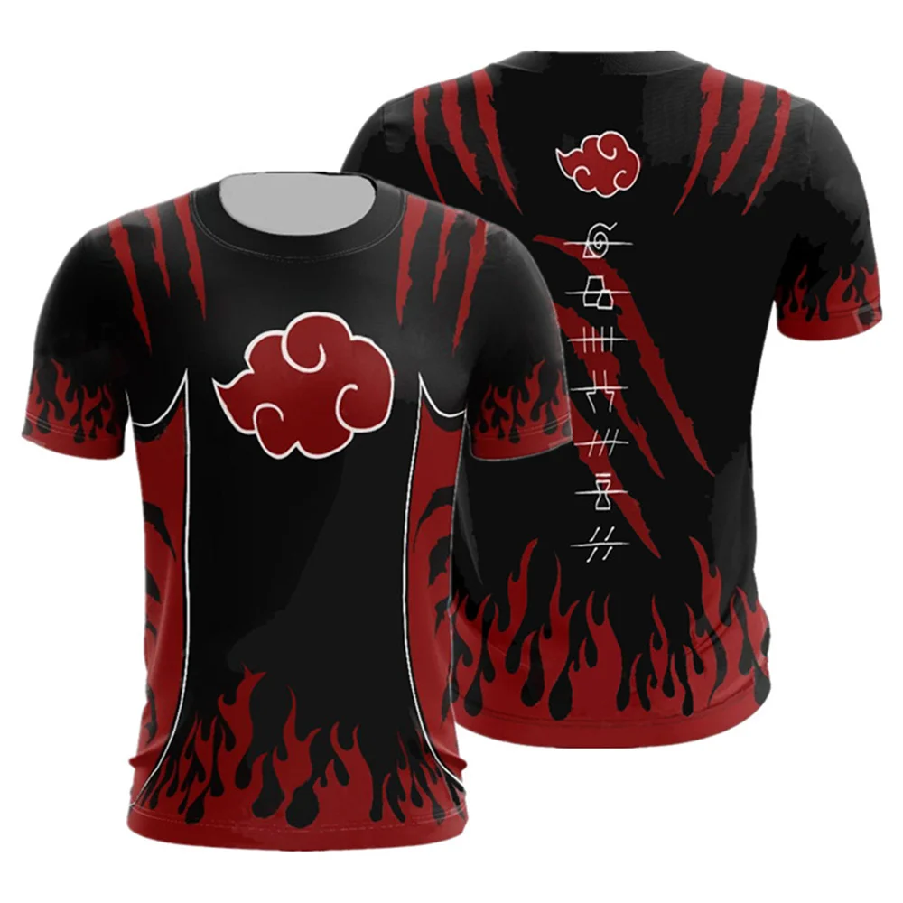 Толстовки с капюшоном Akatsuki 3D свитшоты Sasuke Kakashi Повседневная рубашка в стиле