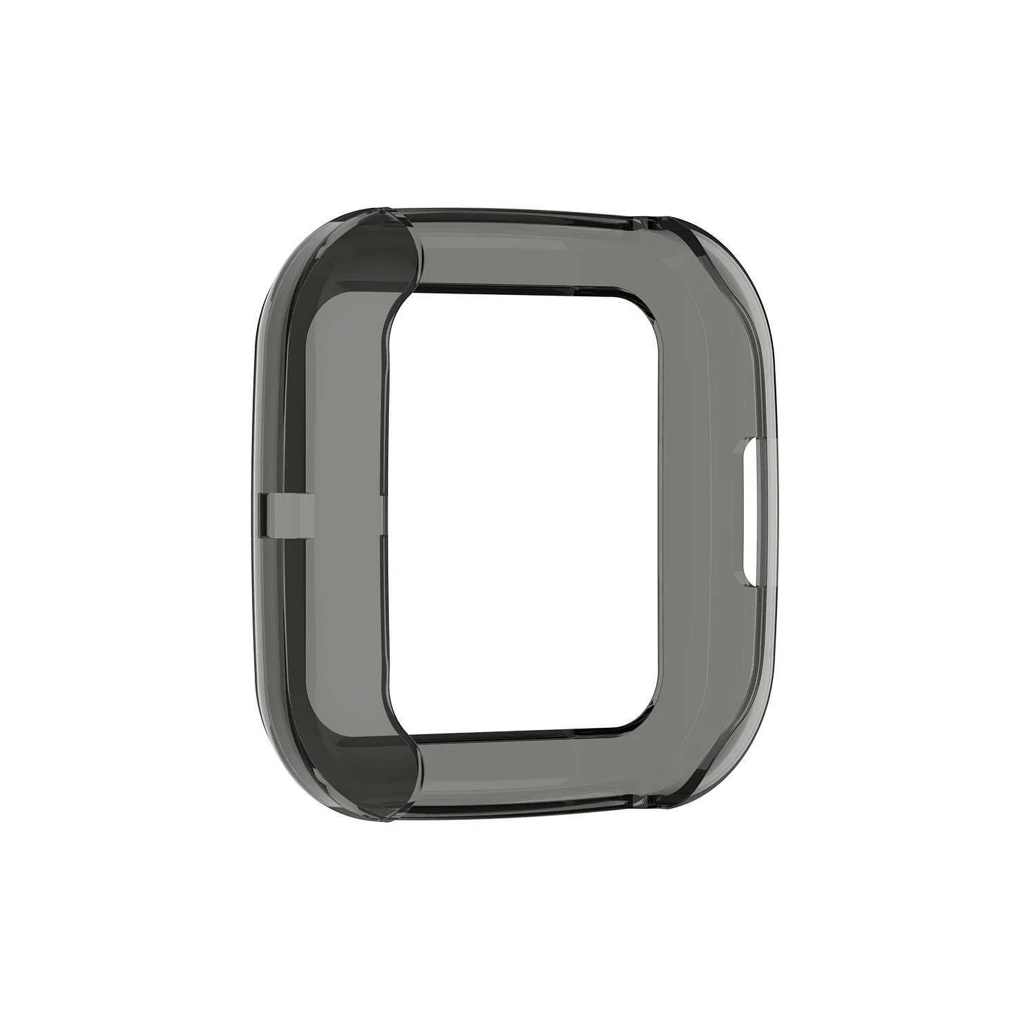 100 шт./лот прозрачный силикон чехол для Fitbit Versa 2 Смарт часы защитный чехол Сменные аксессуары ремешок для часов 6 цветов