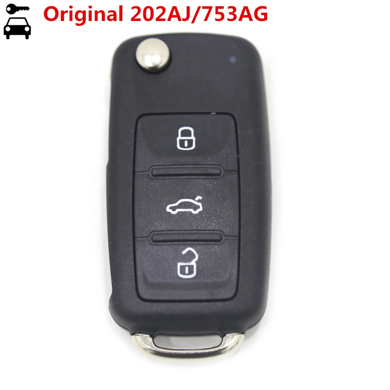 

Original Car Keyless Smart Remote Key 434MHz with ID48 Chip for VW Jetta Golf Tiguan Polo PASSAT EOS 5K0 837 202AJ 753AG