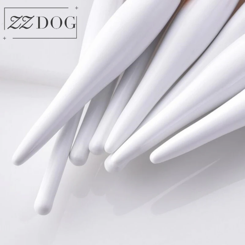 

ZZDOG 1Pcs Professional Cosmetics Tool Soft Powder Eye Shadow Foundation Blending Makeup Brush Chubby Wooden Handle Beauty Tools