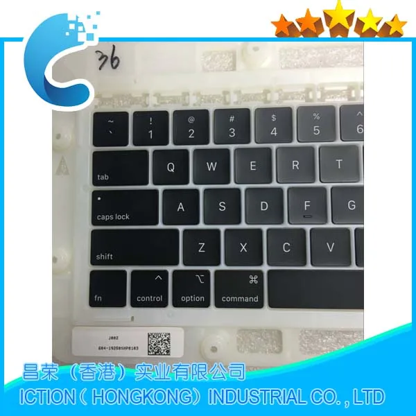Новинка оригинальные клавиатуры A1989 A1990 клавиши колпачки клавиш стандарт США для