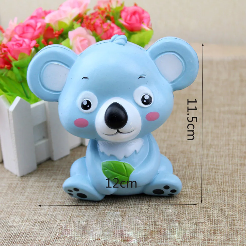 

12cm Kawaii Koala Cream Scented Squishy Toy Slow Rising Squeeze Strap Kid Toy Stress Relief Gift brinquedos