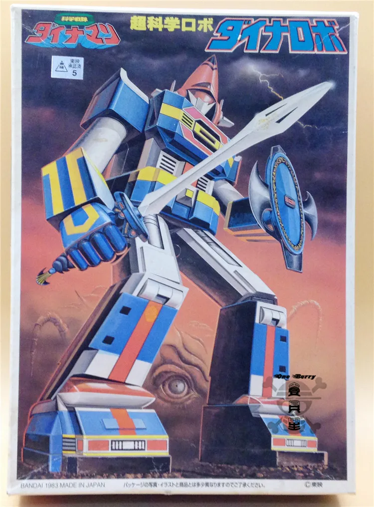 Оригинальная модель Bandai из старой печати в сборе робот Kagaku Sentai динаман аниме