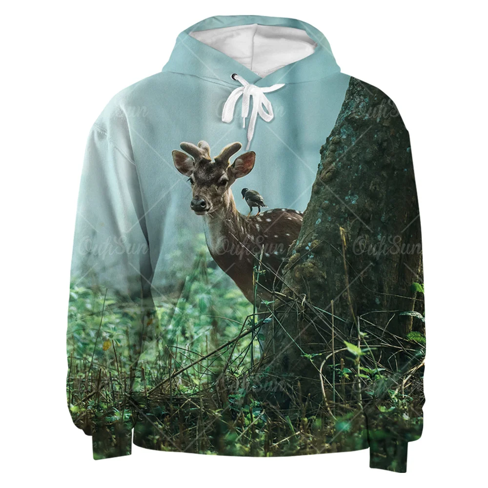 Худи мужское оверсайз с 3D принтом Повседневная пляжная кофта для отпуска