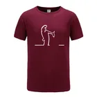 Забавная футболка Balum La Linea с изображением космической горки, мягкая футболка из 100% хлопка, высокое качество, новинка