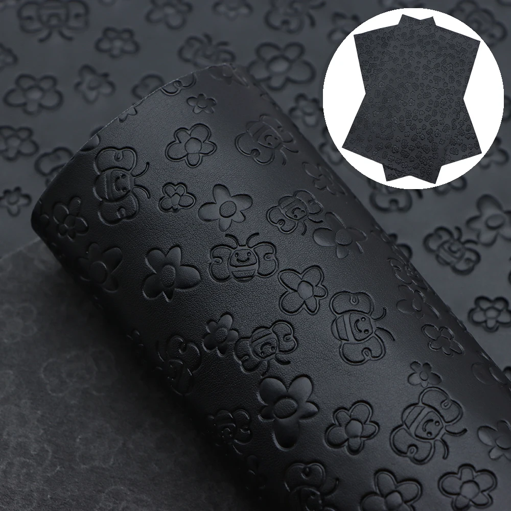 Аксессуары David 20*33 см цветок пчела искусственная кожа пэчворк для волос бант