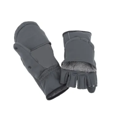 Style 7-Gray Новые Si* ms зимние мужские перчатки для рыбалки, ветрозащитные перчатки с половинным пальцем, походные спортивные уличные мужские перчатки для рыбалки, теплые перчатки - Цвет: Style 7-Gray