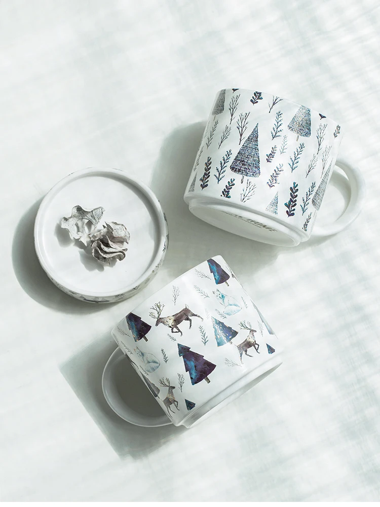 Керамическая кружка Рождественская Новинка креативные кружки для кофе/молока с