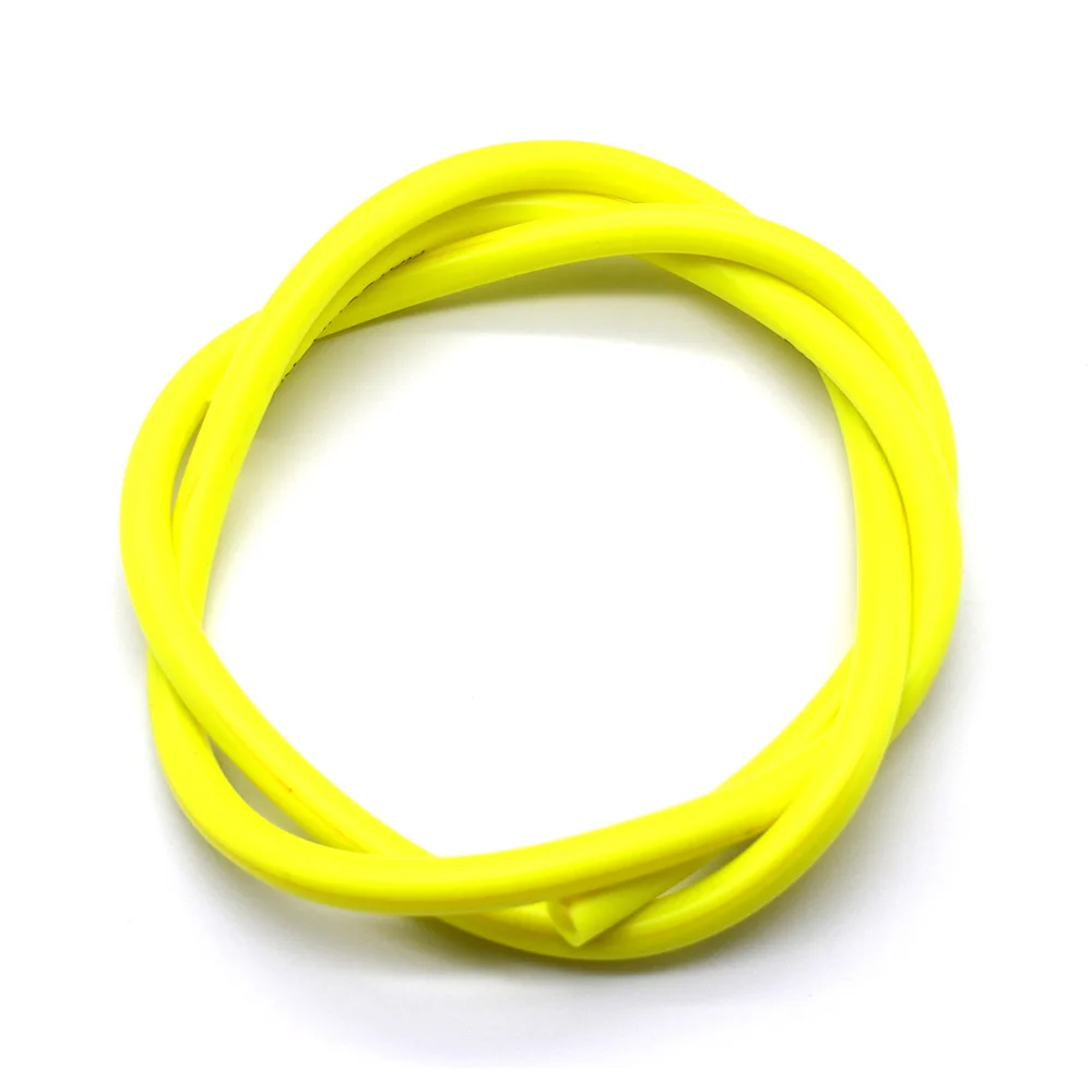 yellow 1 м 4 мм I/D 8 мм O/D универсальный мотоцикл Бензин Топливный Шланг для yamaha fz6 fazer fz6r FZ8/XJ6 диверсии fz1 fazer mt/железо добывающей промышленности fz-mt-09 - Цвет: yellow