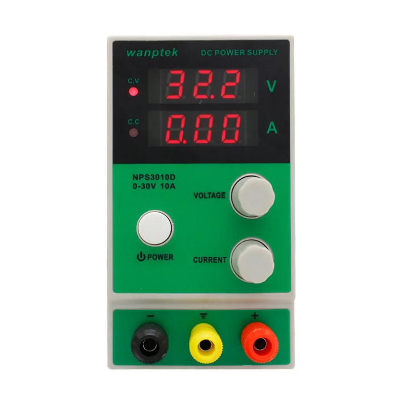 Мини блок питания Wanptek NPS3010D 30V10A Регулируемый импульсный источник постоянного