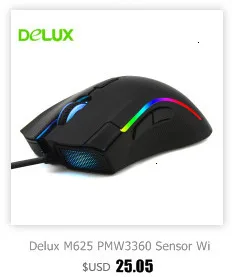 Delux M618 беспроводная Вертикальная мышь, эргономичная компьютерная мышь, Портативная оптическая USB мышь для Xiaomi, ноутбука, ПК, ноутбука Macbook Air