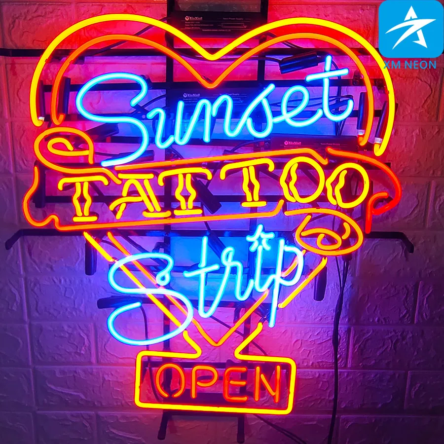 Неоновая вывеска Корона Экстра Розовый фламинго светильник оновая ручной работы